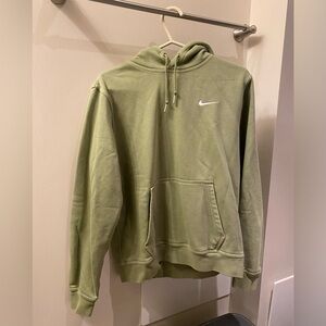Nike olive green hoodie